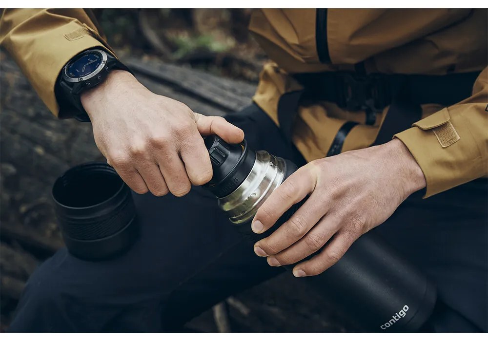 Sticlă termică Contigo Thermal Bottle 740 ml MatteBlack, 740 ml