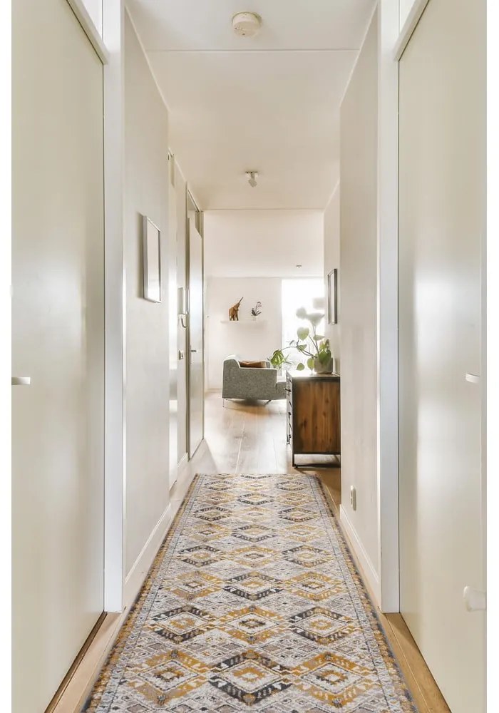 Covor tip traversă bej 80x250 cm Soft Eman – FD