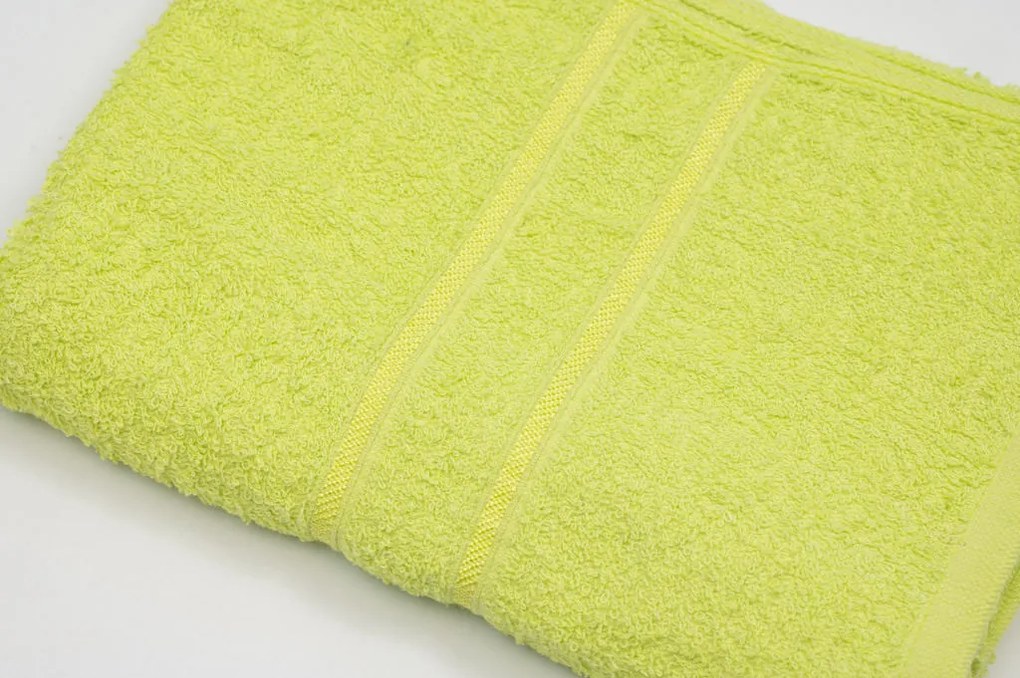 Prosop din bumbac Culoare Verde, DONNA 70X120 cm