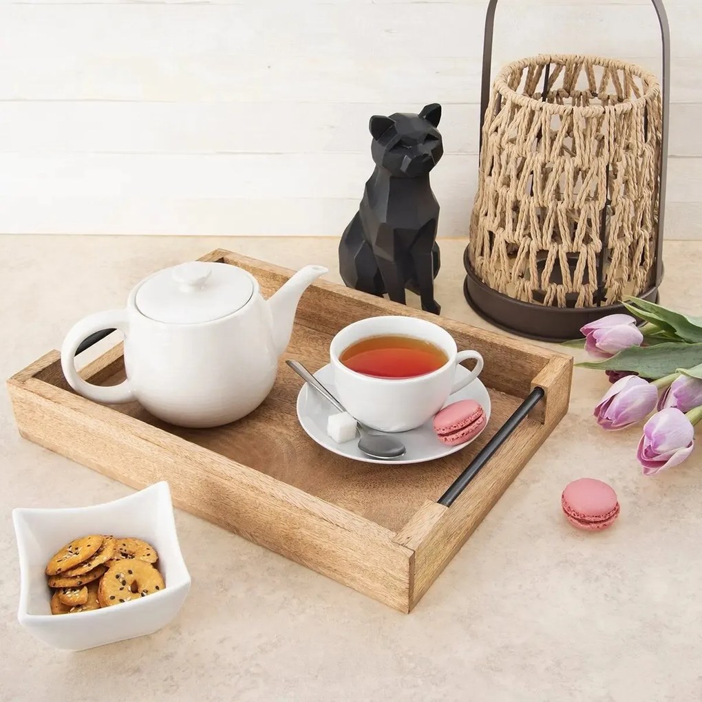 Tavă din lemn Orion Mango, 35,5 x 25,5 cm, 35,5 x 25,5 cm