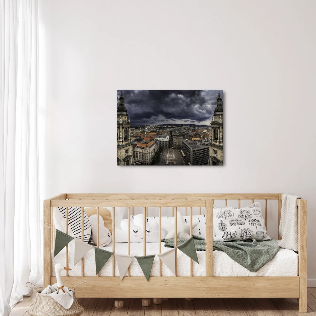 Tablou cu basilică (70x50 cm)