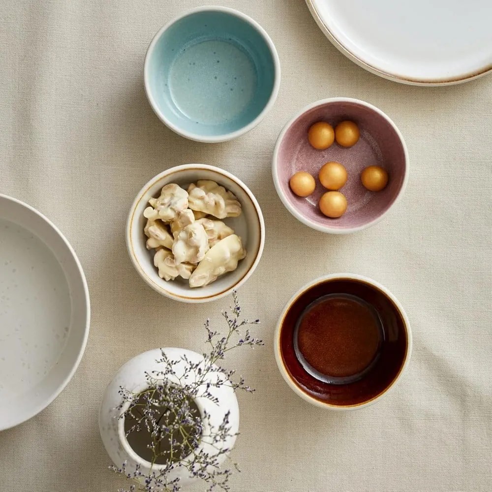 Bol mic verde/negru din gresie Gastro Green/Black – Bitz