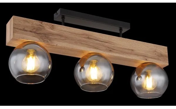 Lustră aplicată MOITAS 3xE27/40W/230V Globo 15656-3D