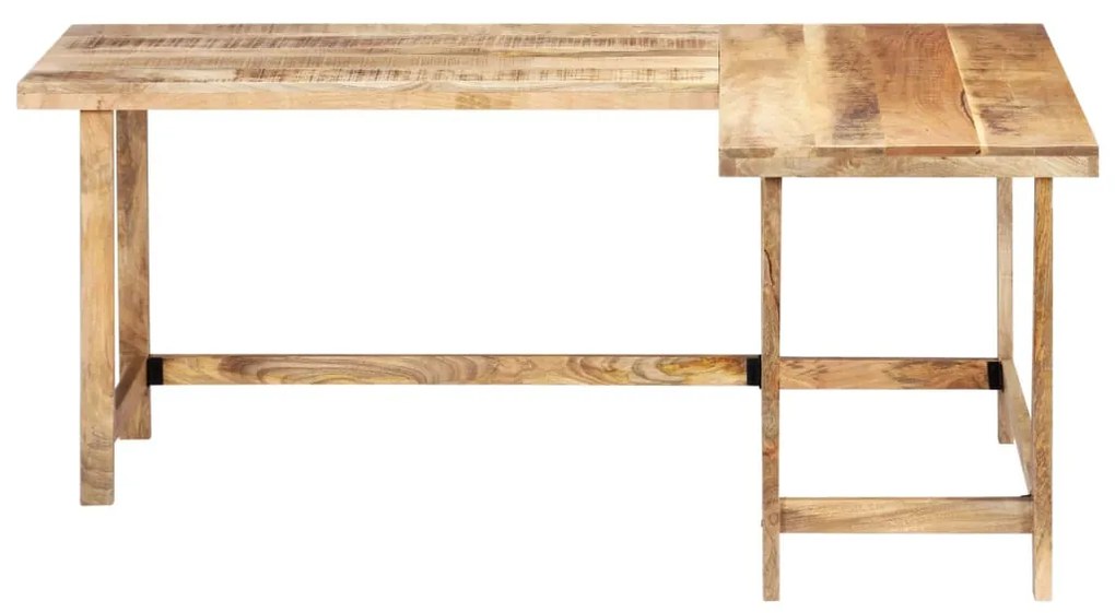 247905 vidaXL Birou, 180 x 120 x 76 cm, lemn masiv de mango