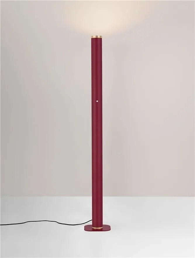 Lampadar, lampa de podea LED ORIN bordeaux 45W