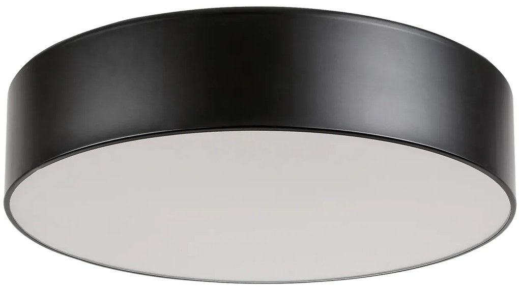Lustra aplicata design modern circular Renata negru