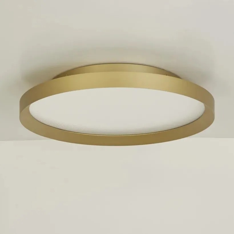 Plafoniera LED dimabila CCT 3000/4000K Prisma 35 auriu