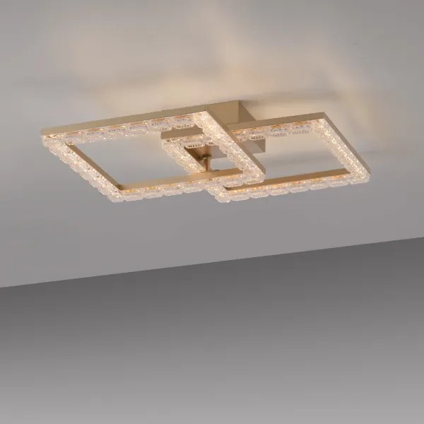 JUST LIGHT. 14732-60 - Plafonieră LED GLITRA LED/17,5W/230V aurie
