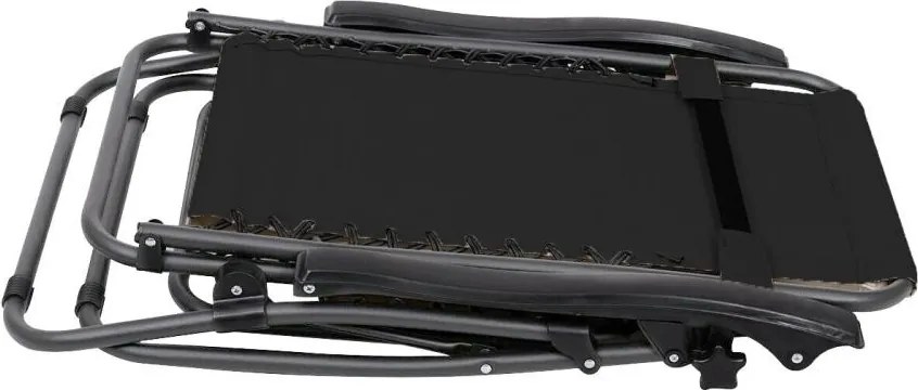 Fotoliu relaxant Avenberg SOFIA / DALLAS - negru