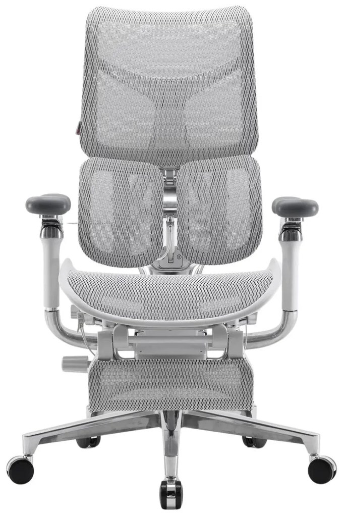 RESIGILAT- Scaun ergonomic SIHOO DORO S300 ADAPTIVE, cotiere 6D ultra moi, suport lombar adaptiv, spătar reglabil pe inaltime, mecanism multifunctional inclinare/blocare, pivotant, Mesh, Gri