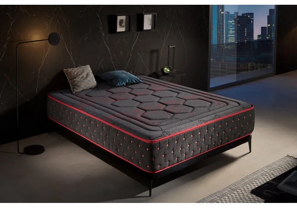 Saltea fermă/mediu-fermă din spumă reversibilă 80x200 cm Hexaflex Moon – Moonia