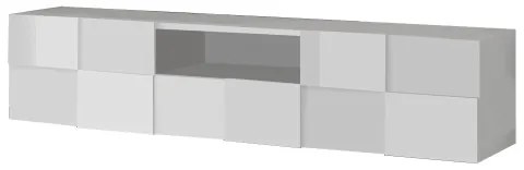 Comodă TV SERIAN, albă
