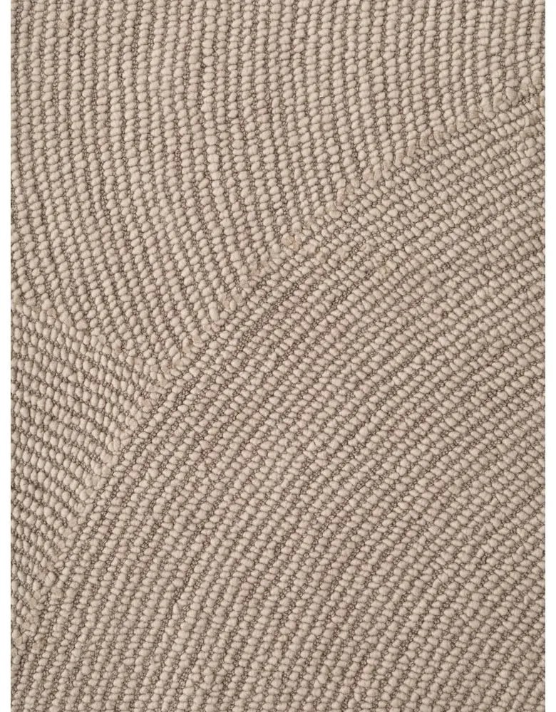 Covor bej țesut manual din lână 120x180 cm Eleni Light Beige – Hanse Home