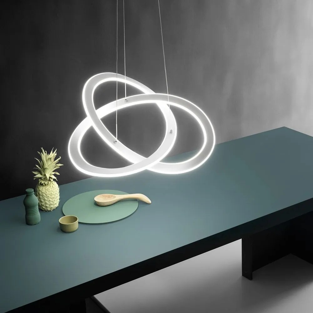 Lustra LED suspendata diametru 67cm YARA 3000K sau 4000K