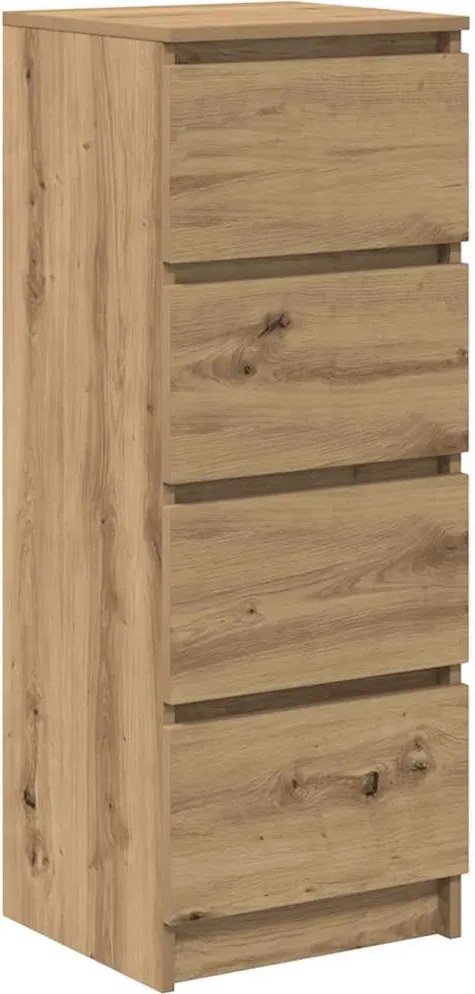 vidaXL Bufetă Stejar Artisan 37,5x35x99 cm Lemn prelucrat