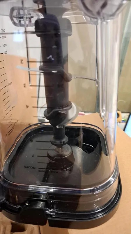 La mâna a doua: Blender 3in1 Ninja TB401EU, 1200W, 2.1 L, 10 viteze + moduri, Timer, LED, Tehnologie BlendSense, Fara BPA, Negru
