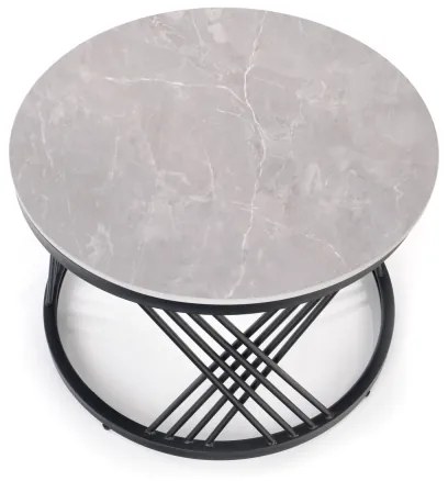 Set de 2 mese de cafea ELEGRA, gri