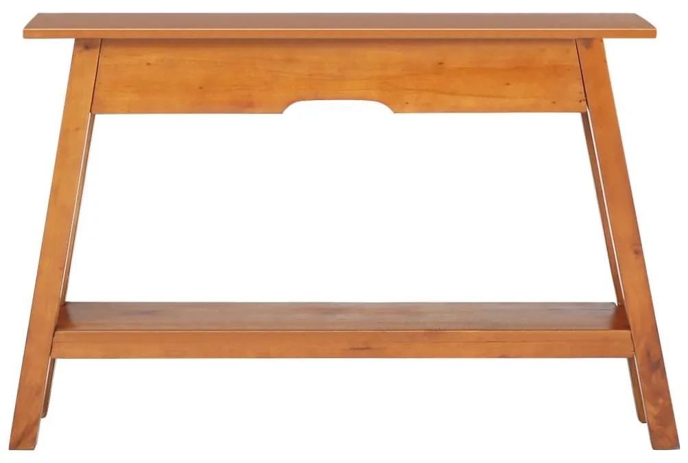 Masă consolă, 110x30x75 cm, lemn masiv mahon