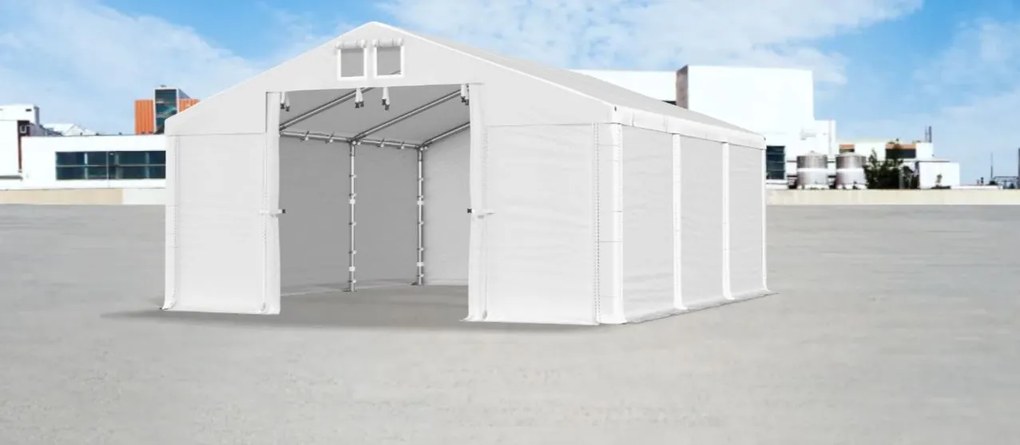 Hală de depozitare/garaj 4x6x2m Comfort PVC 560g