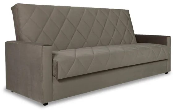 Canapea Extensibila Click-Clack New Cordoba Riviera 9 Gri, 216 X 86 Cm