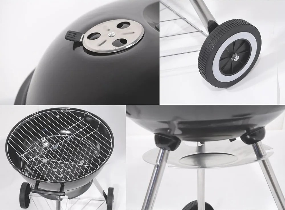 Grătar cu cărbune ø 44 cm Bari - Cattara