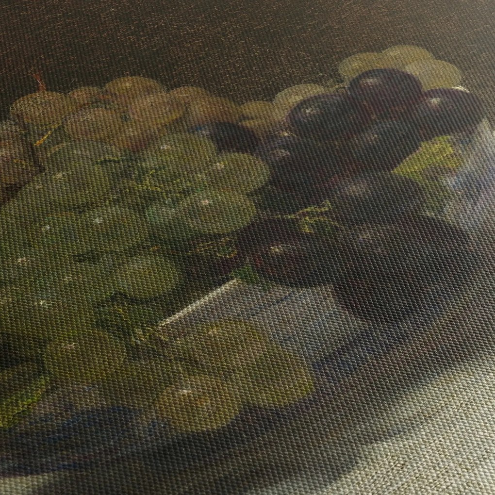 Tablou - Henri Fantin-Latour, Still Life with Grapes and a Carnation, reproducere (90x60 cm)