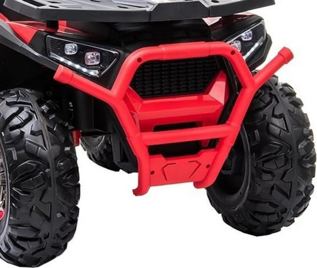 ATV Electric cu acumulator pentru copii NOVOKIDS™ Desert Rider , Cu faruri luminoase, Roti din Cauciuc EVA, 3-12 ani , max 50 kg , 2 Baterii de 12V,