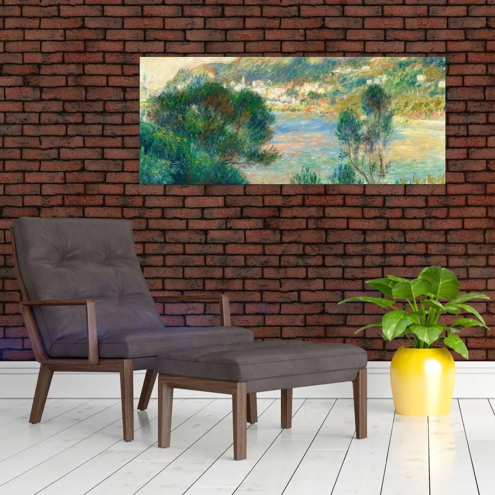 Tablou - Auguste Renoir, View of Monte Carlo from Cap Martin, reproducere (120x50 cm)