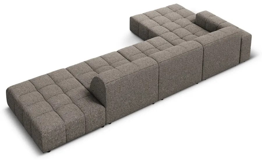 Colțar gri închis (cu colț pe partea stângă ) Chicago – Cosmopolitan Design