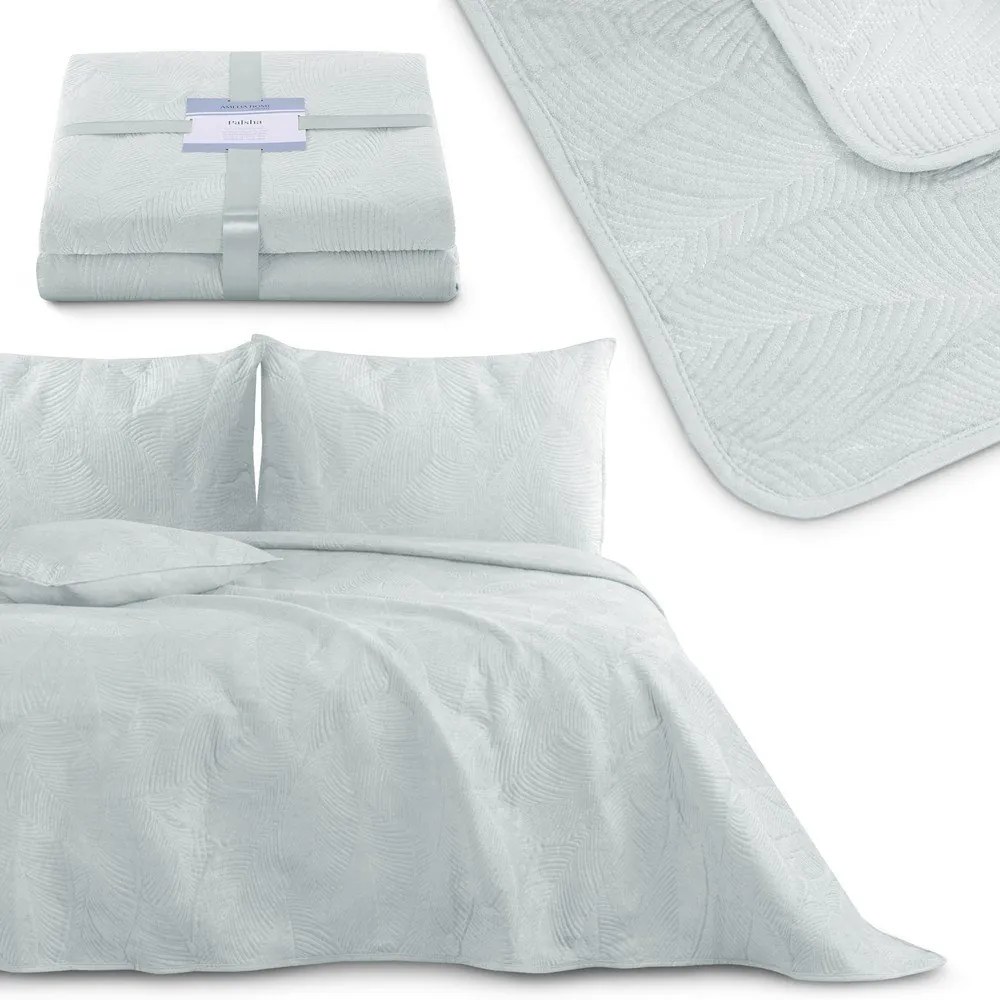 Cuvertură gri deschis 200x220 cm Palsha – Restilo