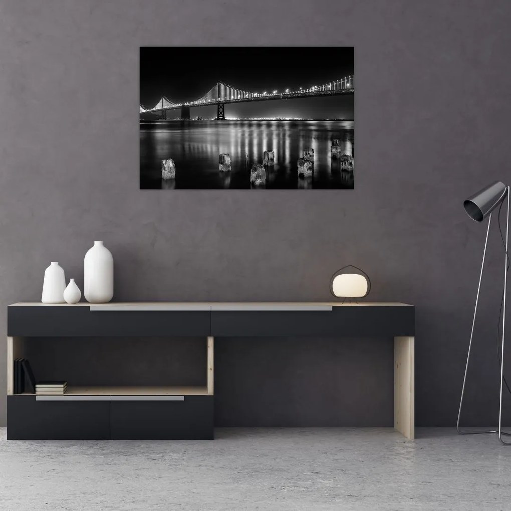 Tablou - pod albnegru (90x60 cm)