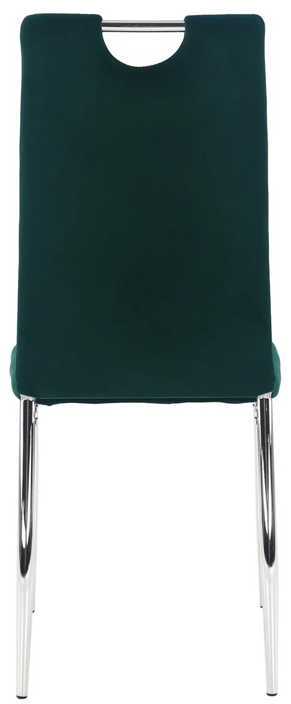 Scaun de sufragerie Don Juan NEW (smaragd + Crom). 1028866