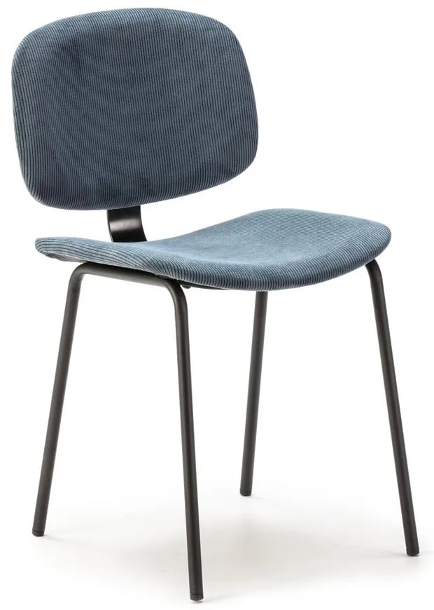Scaune de dining albastre 2 buc. Arus – Marckeric