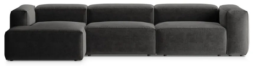 Coltar 4 locuri Bergamo stofa L344 cm