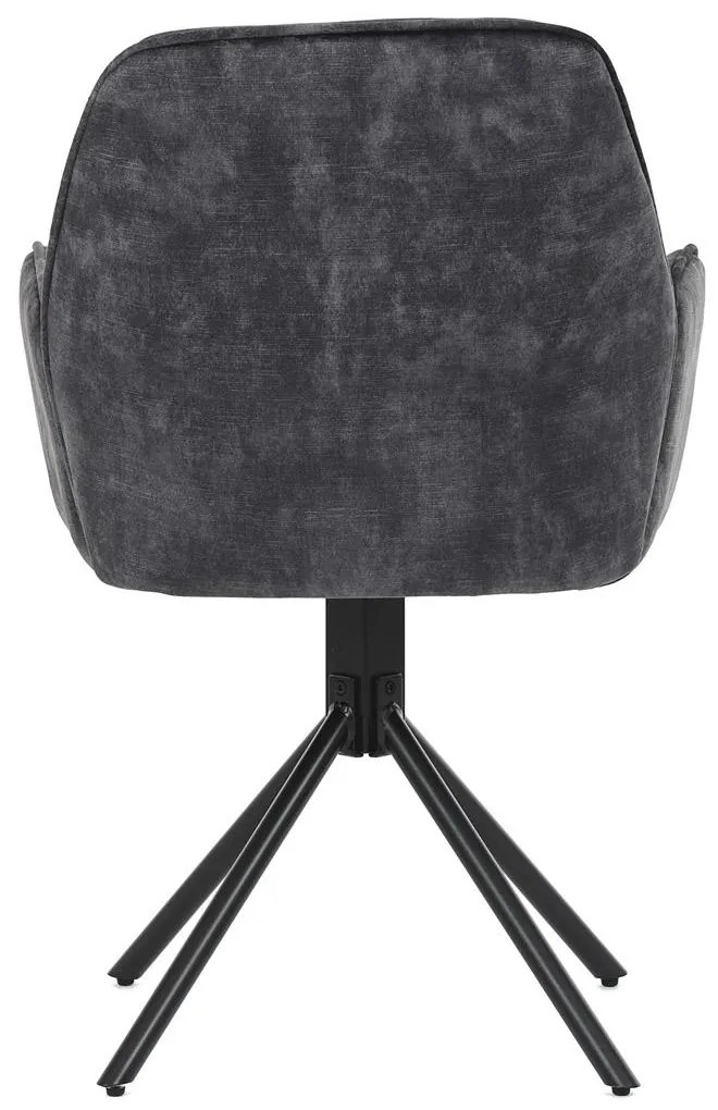 Scaun sufragerie Heridas (negru). 1120596
