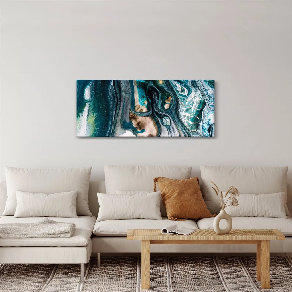 Tablou cu abstracție (120x50 cm)