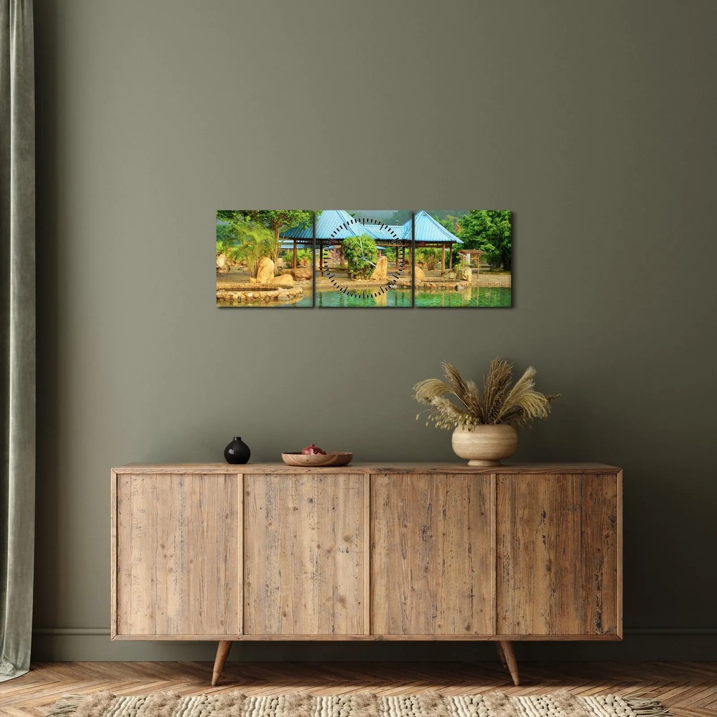 Shanghai hotel park (cu ceas) (90x30 cm)
