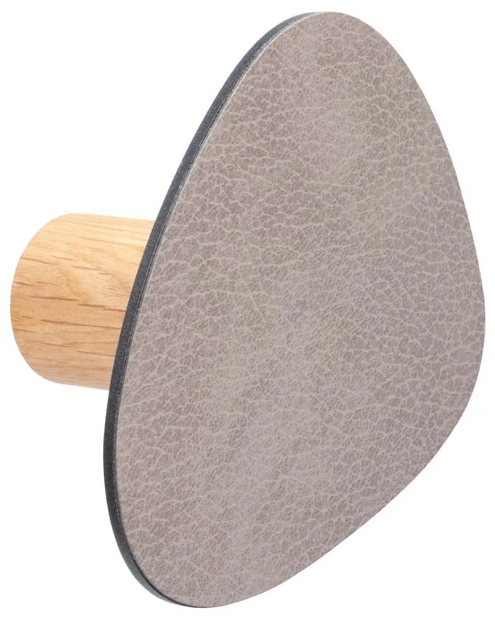 Cârlig gri de montat pe perete din oțel Dot L Bull – LIND DNA