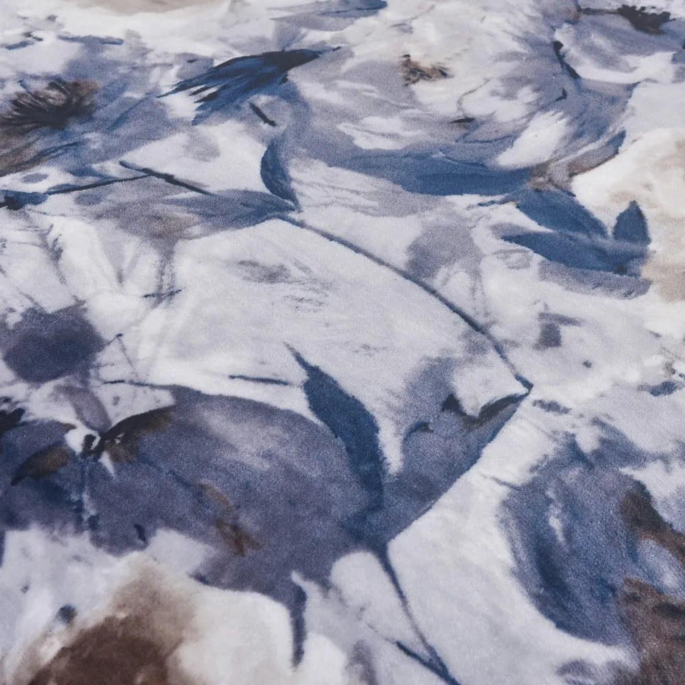 Lenjerie de pat mov din micropluș/cocolino pentru pat de o persoană 140x200 cm Riana – My House