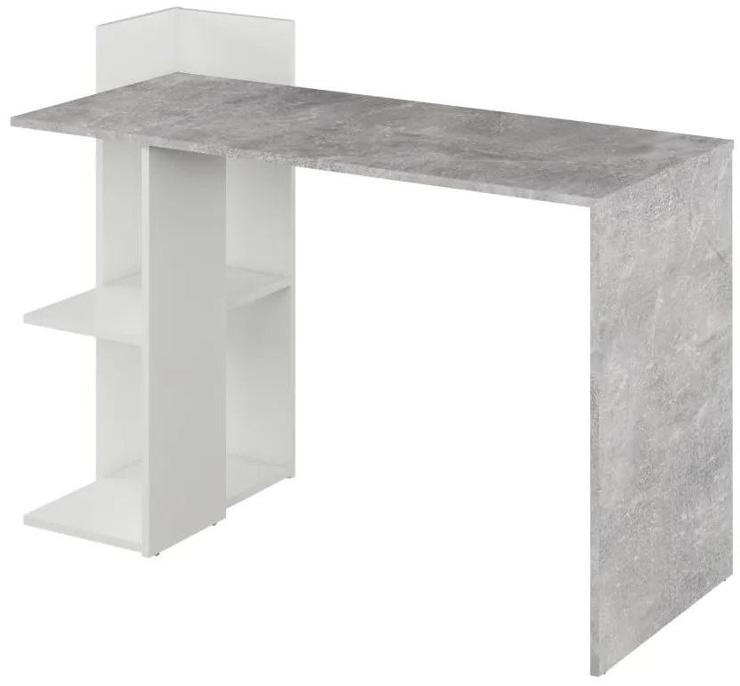 Masă PC Alamein (beton + alb) . 1116229