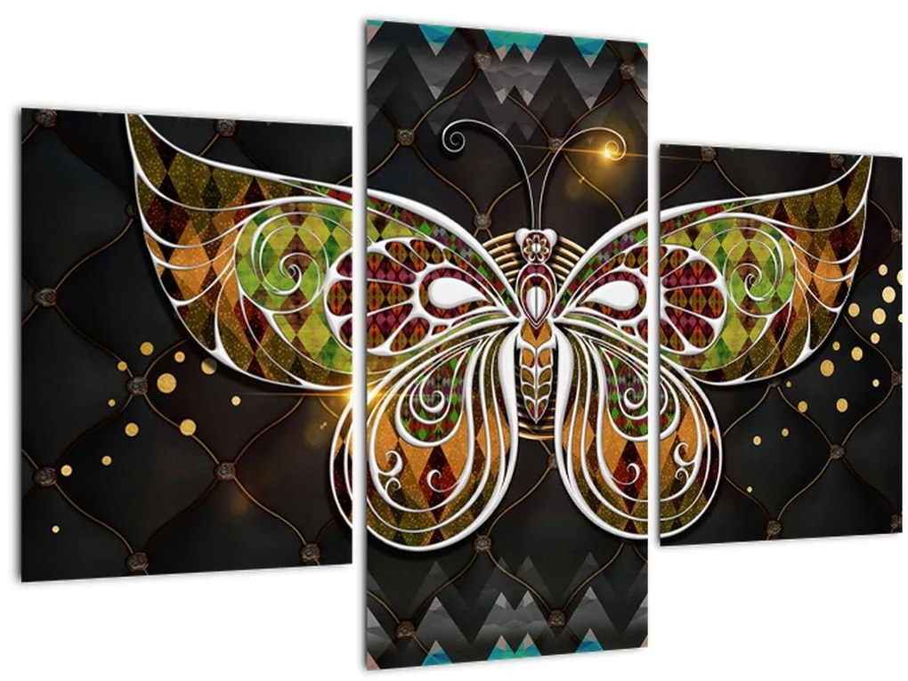 Tablou - Fluture magic (90x60 cm)