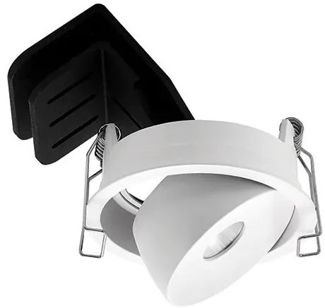 Spot LED reglabil Trimless 9W 2700K alb