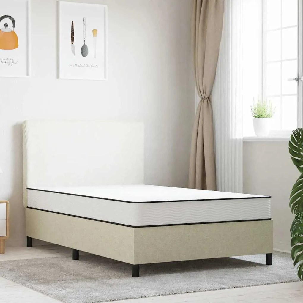 vidaXL Saltea cu arcuri bonnell, fermitate medie, 120x200 cm