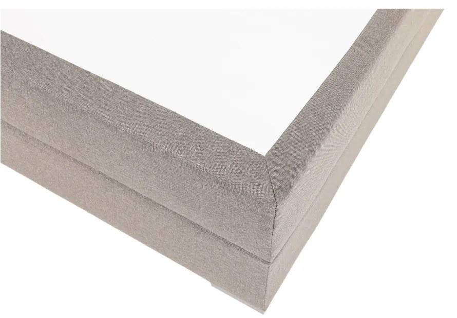 Pat tip BOXSPRING 120x200, taupe gri-maro, FERATA TV KOMFORT