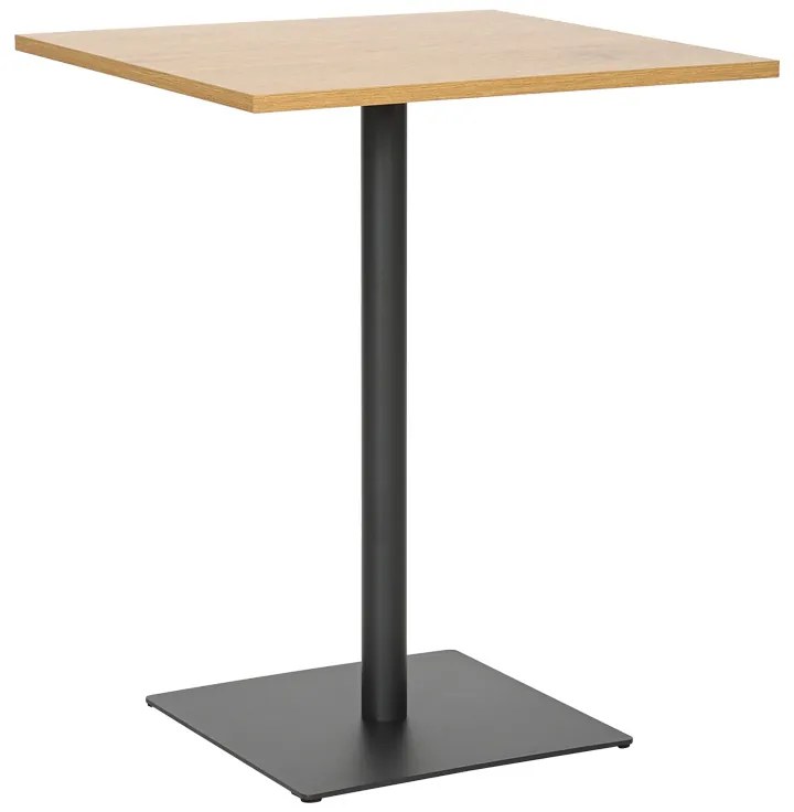 Masa Bucatarie/Dining  Nero MDF Stejar Sonoma 60x60x75cm