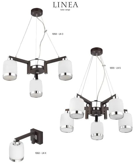 Lustra LINEA LN3 3xE27/60W