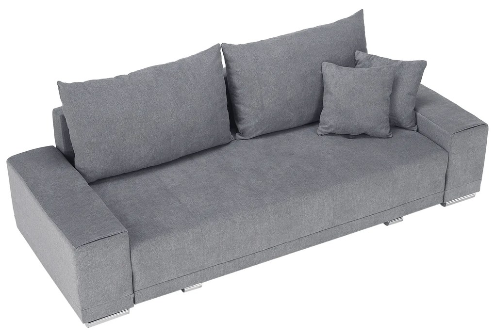 Canapea extensibilă, gri deschis, KEVAN BIG SOFA