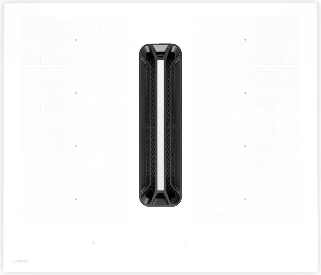 Klarstein AirJet FlexPro Down Air System, Plită cu inducție + hotă, Flexi zone, Booster
