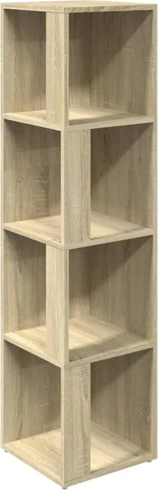 vidaXL Dulap de colț, stejar sonoma, 33x33x132 cm, PAL
