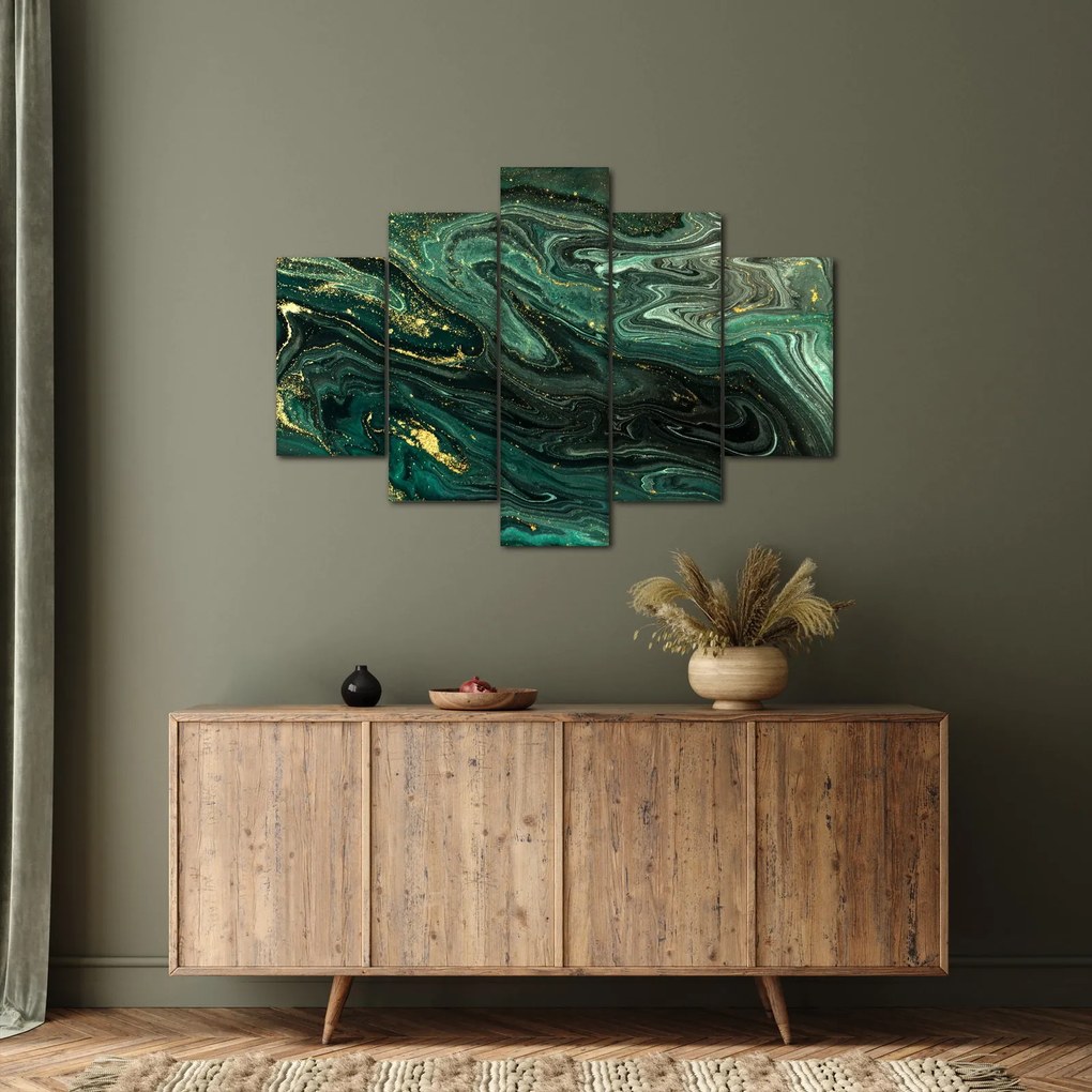 Tablou - Marmură verde (150x105 cm)